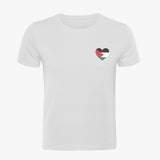 HEART Short Sleeve - WHITE